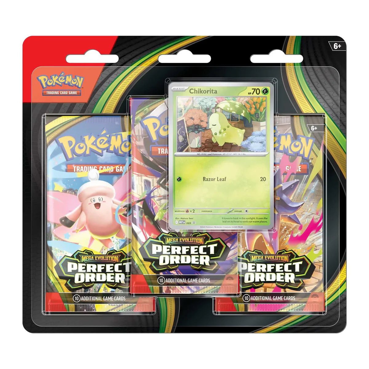 Pokémon   TCG:   Perfect   Order 3-Pack   Blister