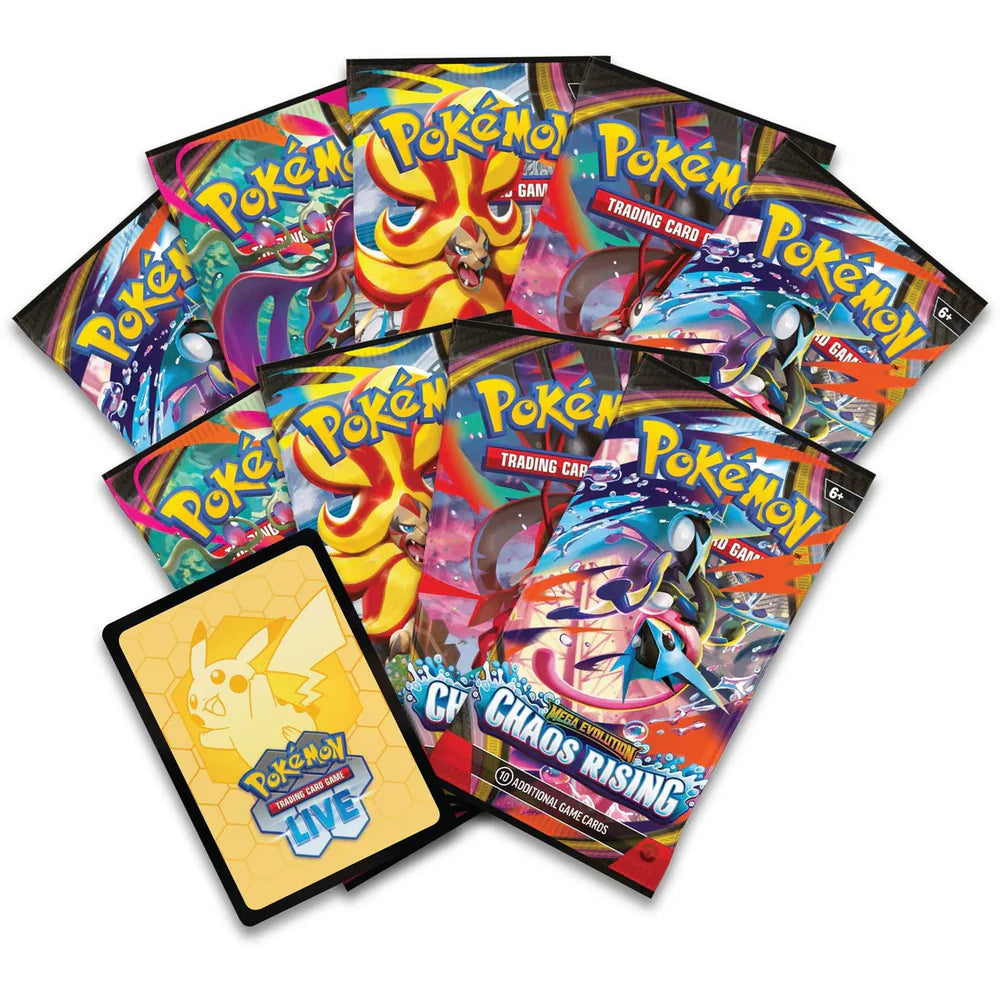 Pokémon   TCG:   Chaos   Rising   Elite Trainer   Box   |   Pre-Order