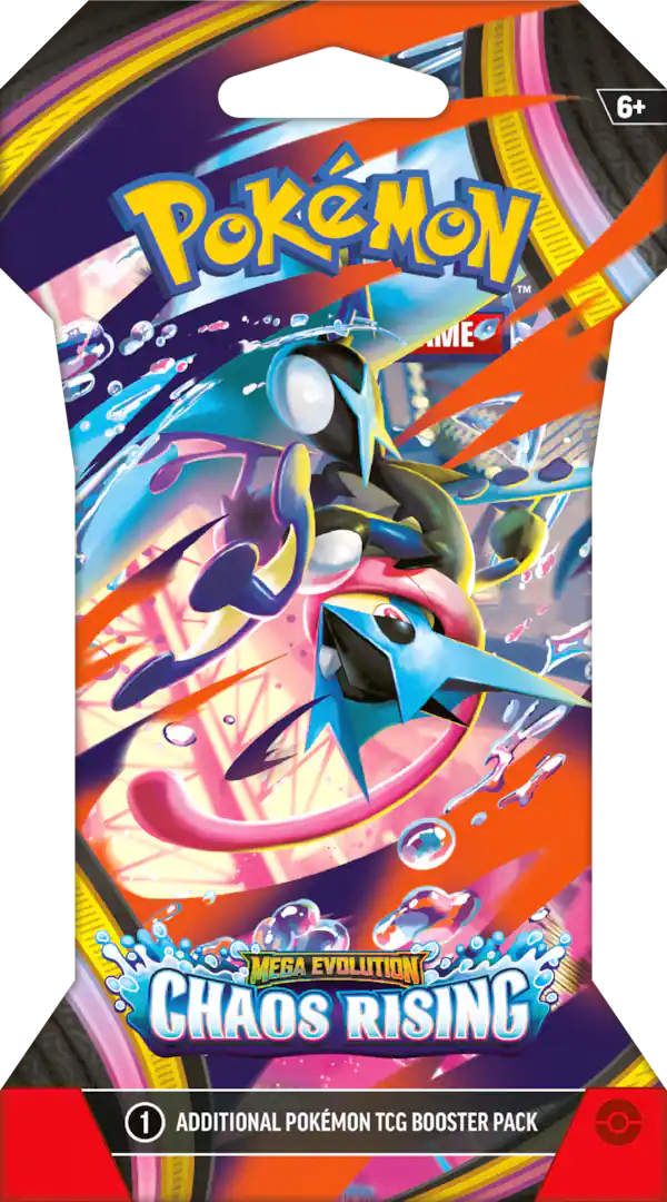 Pokémon   TCG:   Chaos   Rising Sleeved   Booster   Pack   |   Pre-Order