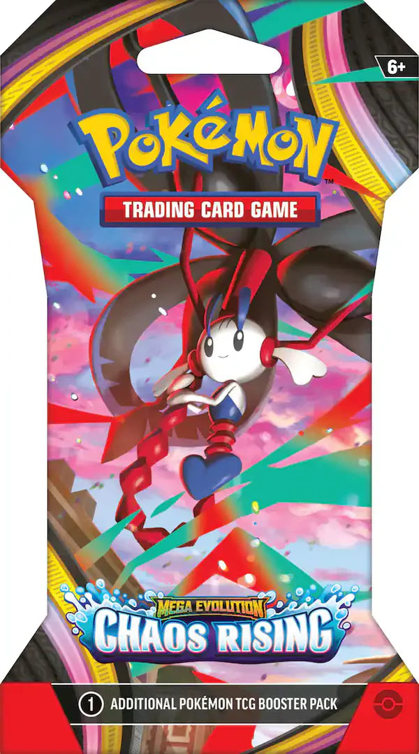 Pokémon   TCG:   Chaos   Rising Sleeved   Booster   Pack   |   Pre-Order