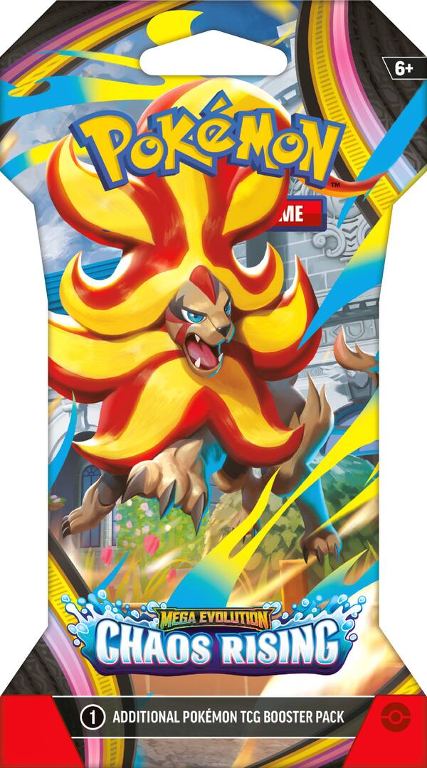 Pokémon   TCG:   Chaos   Rising Sleeved   Booster   Pack   |   Pre-Order