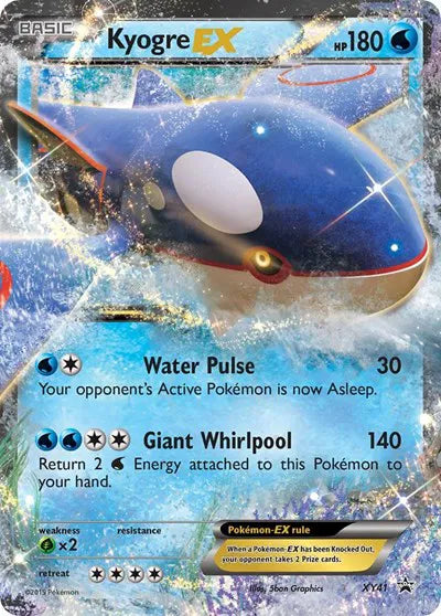 Kyogre EX XY Promos Promo XY41