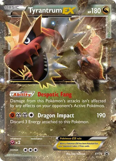 Tyrantrum EX XY Promos Promo XY70