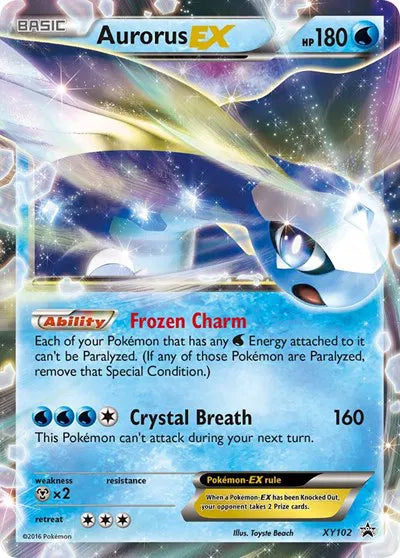 Aurorus EX XY Promos Promo XY102