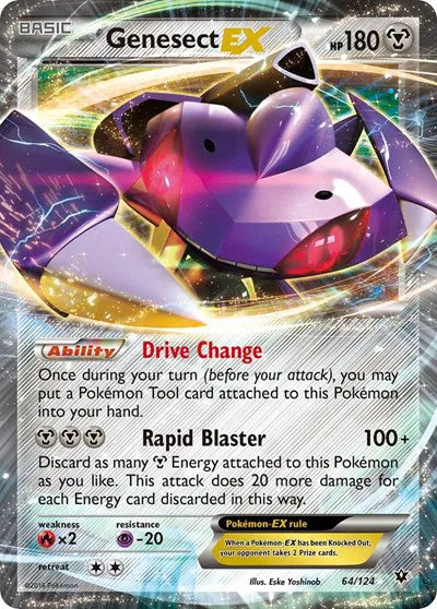 Genesect EX Fates Collide Ultra Rare 64