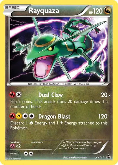 Rayquaza XY Promos Promo XY141
