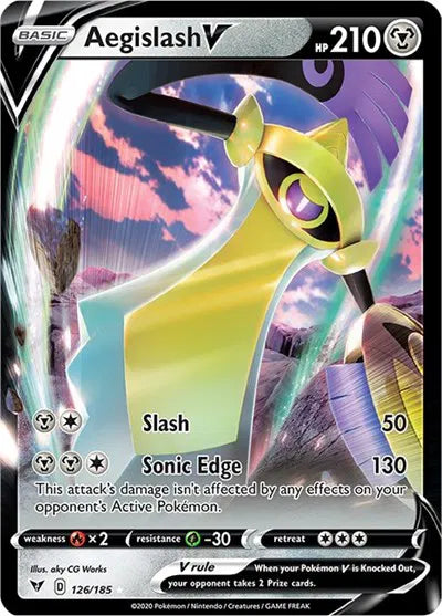 Aegislash V Vivid Voltage Ultra Rare 126/185