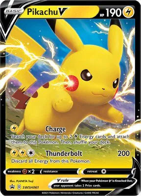 Pikachu V Sword & Shield Promo Promo SWSH061