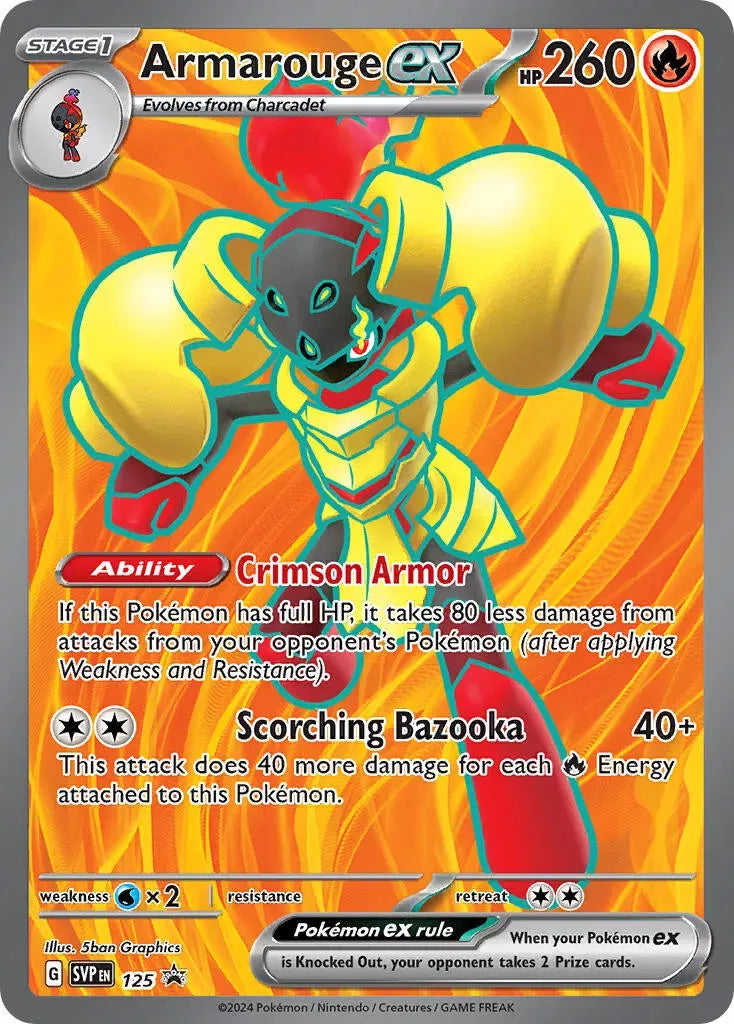 Armarouge ex Scarlet & Violet Promo Promo 125