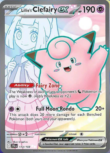 Lillie's Clefairy ex Journey Together Ultra Rare 173/159