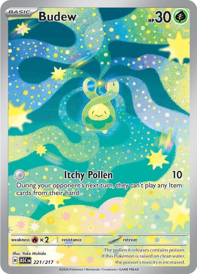 Budew Ascended Heroes Illustration Rare 221/217