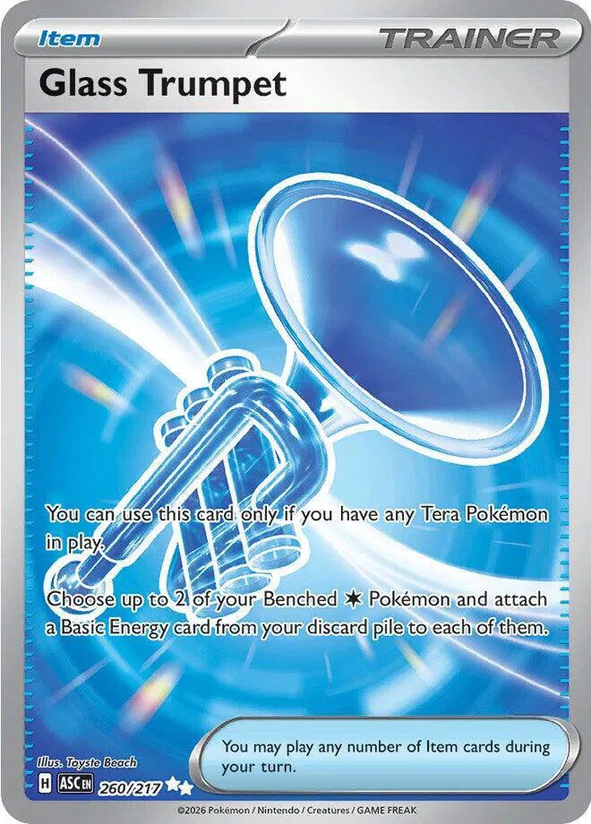 Glass Trumpet Ascended Heroes Ultra Rare 260/217