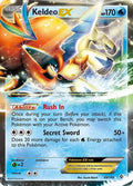 Keldeo EX Boundaries Crossed Ultra Rare 49