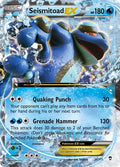 Seismitoad EX Furious Fists Ultra Rare 20