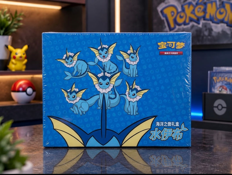 Simplified Chinese Vaporeon Premium Gift Box / Collector’s Box